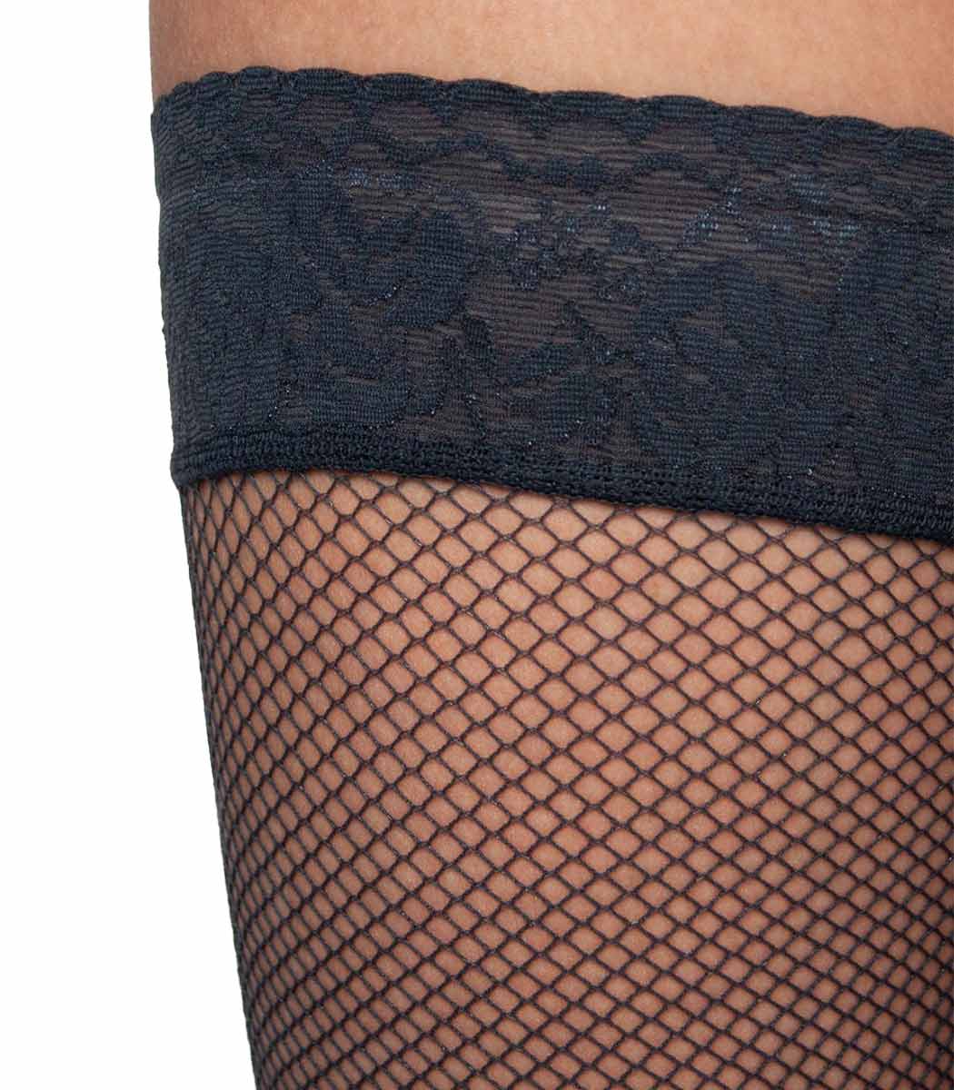 Trasparenze Hold-up fishnet stockings AMBRA