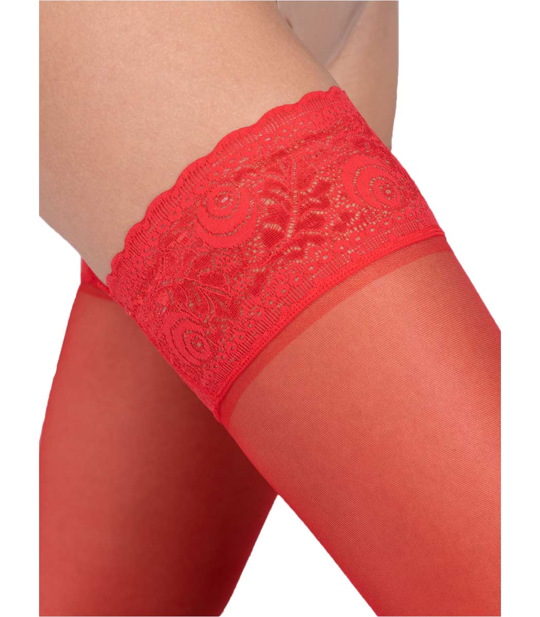 Trasparenze romantischem Spitzenabschluss ROSY DEN