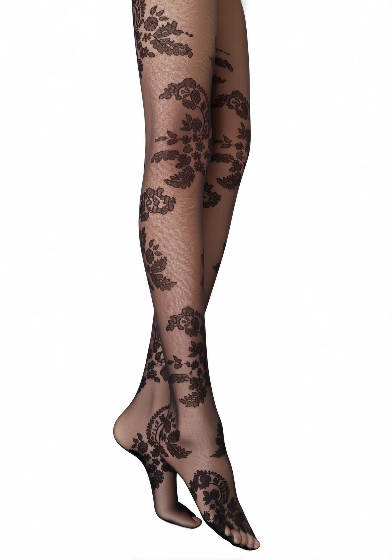 OR-paisley Oroblú Schwarz – left side view
