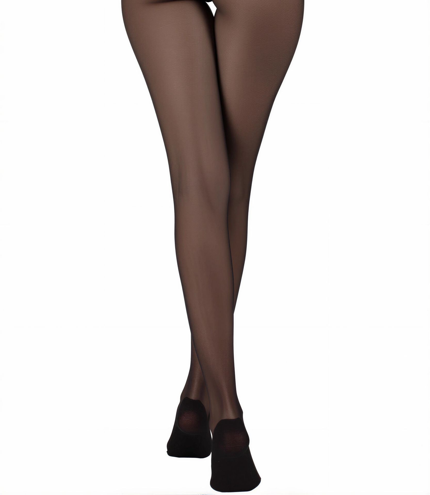 GI-FOOTIESST20 Giulia Schwarz – Rückansicht