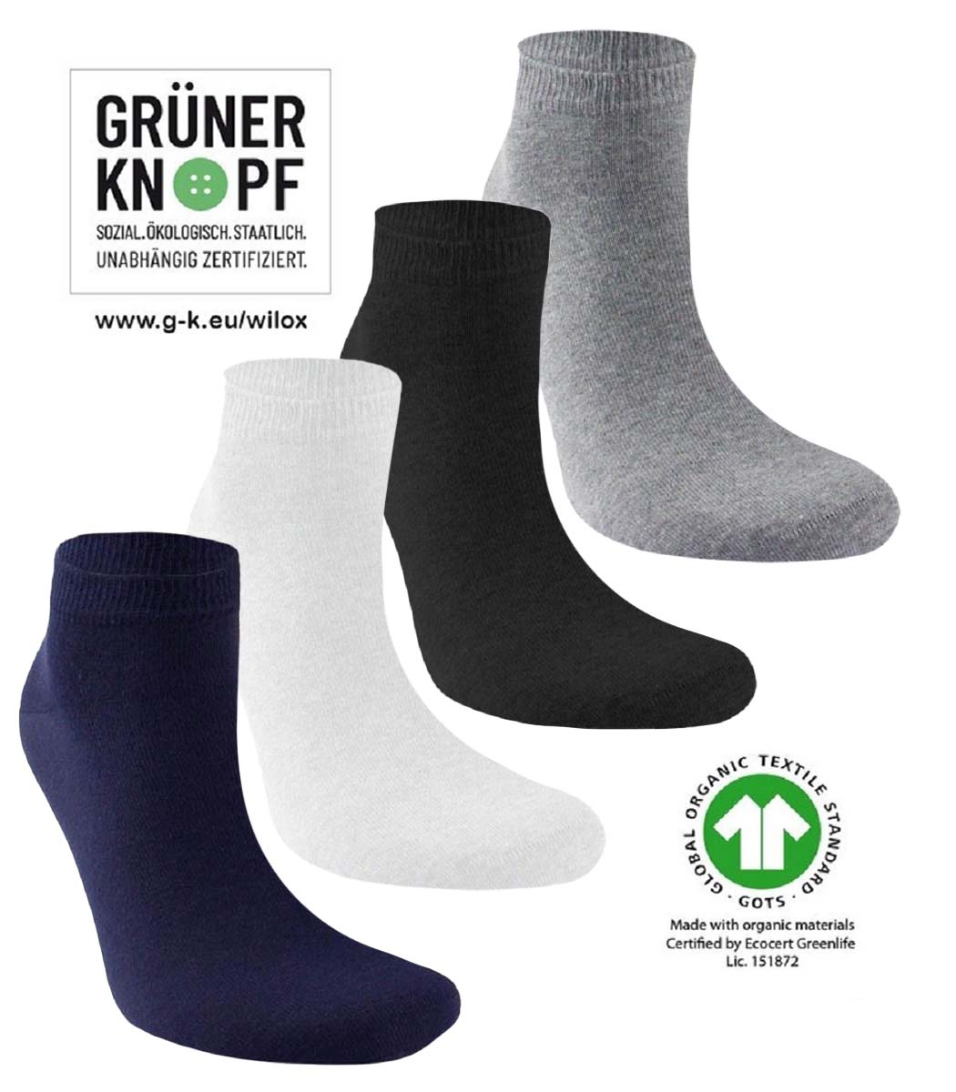 Men's Wilox Gold Organic Cotton Trainers Men's Wilox Gold Organic Cotton Trainers