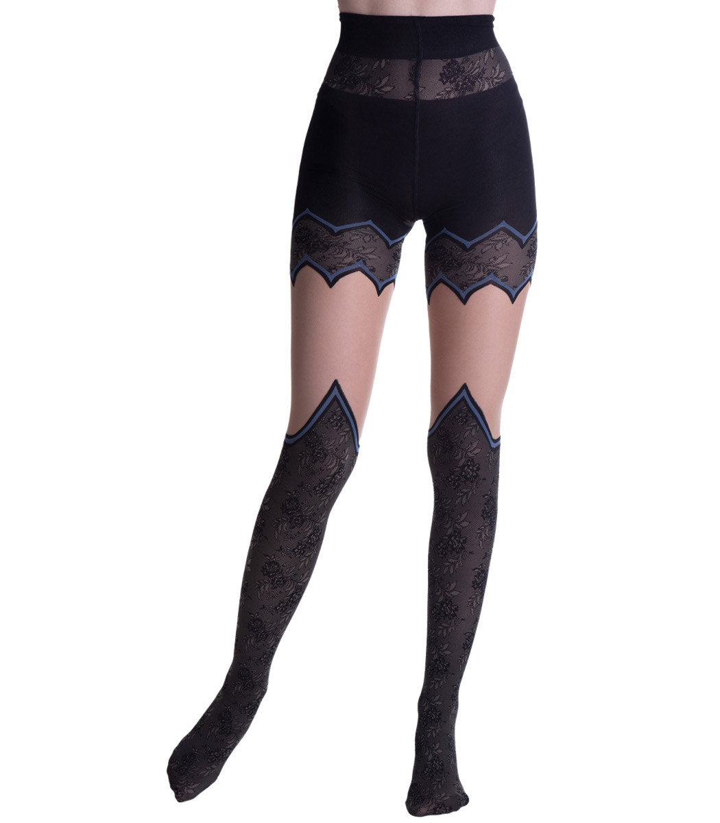 TR-Satisfaction-cosmetic1_otto.jpg Overknee tights with lace pattern SATISFACTION 20/60DEN