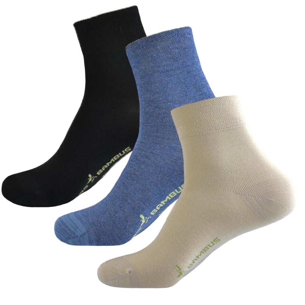 RS Harmony BAMBUS Kurzschaft 3er-Pack