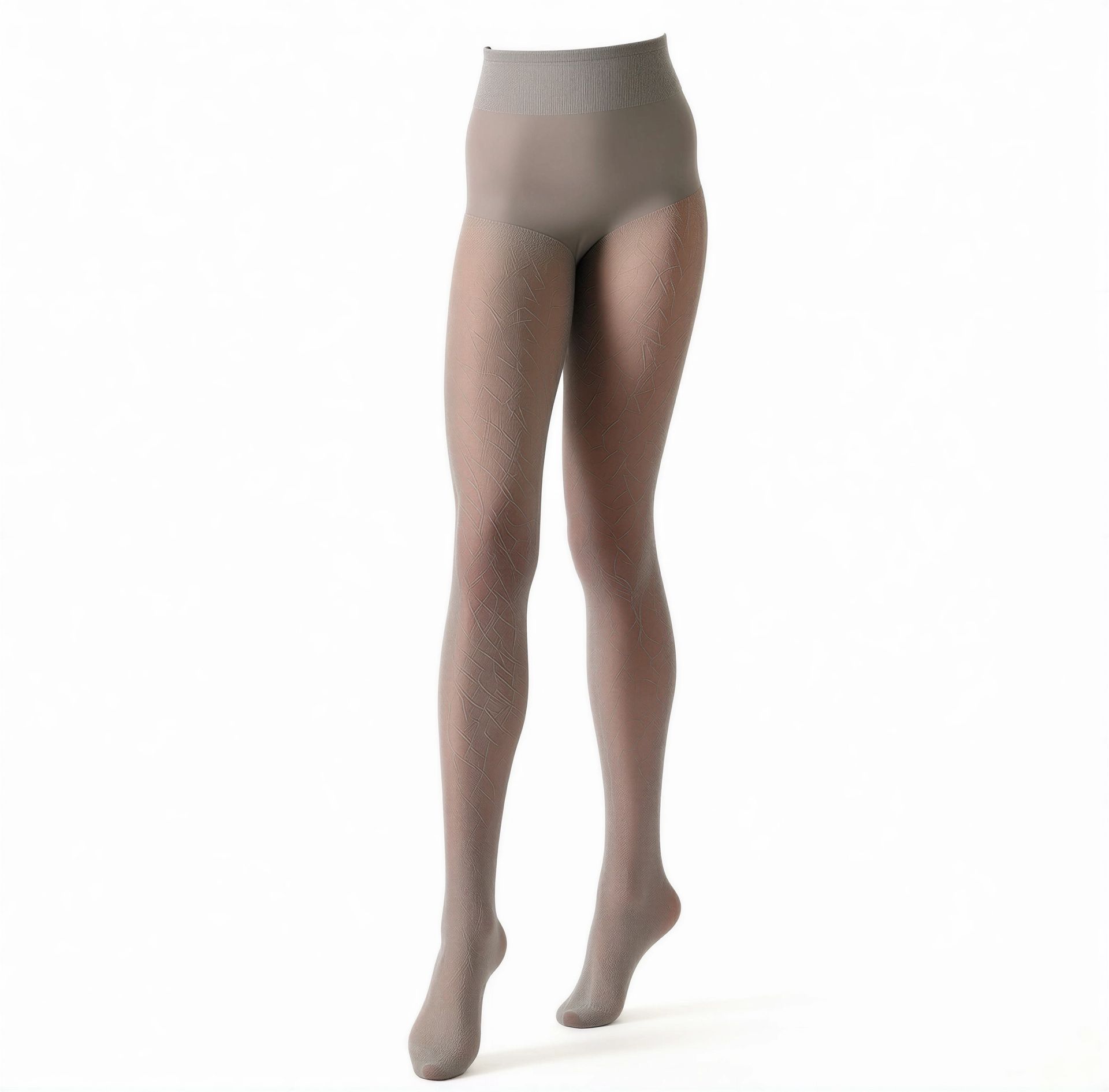 Oroblú Strumpfhose SHINING grau – Seitenansicht rechts