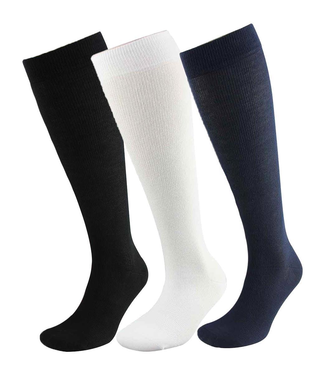Ladies and men's support knee high with support class 3 in 3 colors
