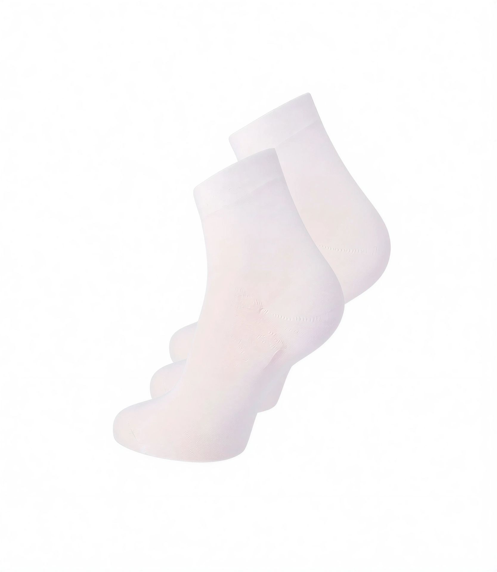 Wilox Daily Life ankle socks white – right side view