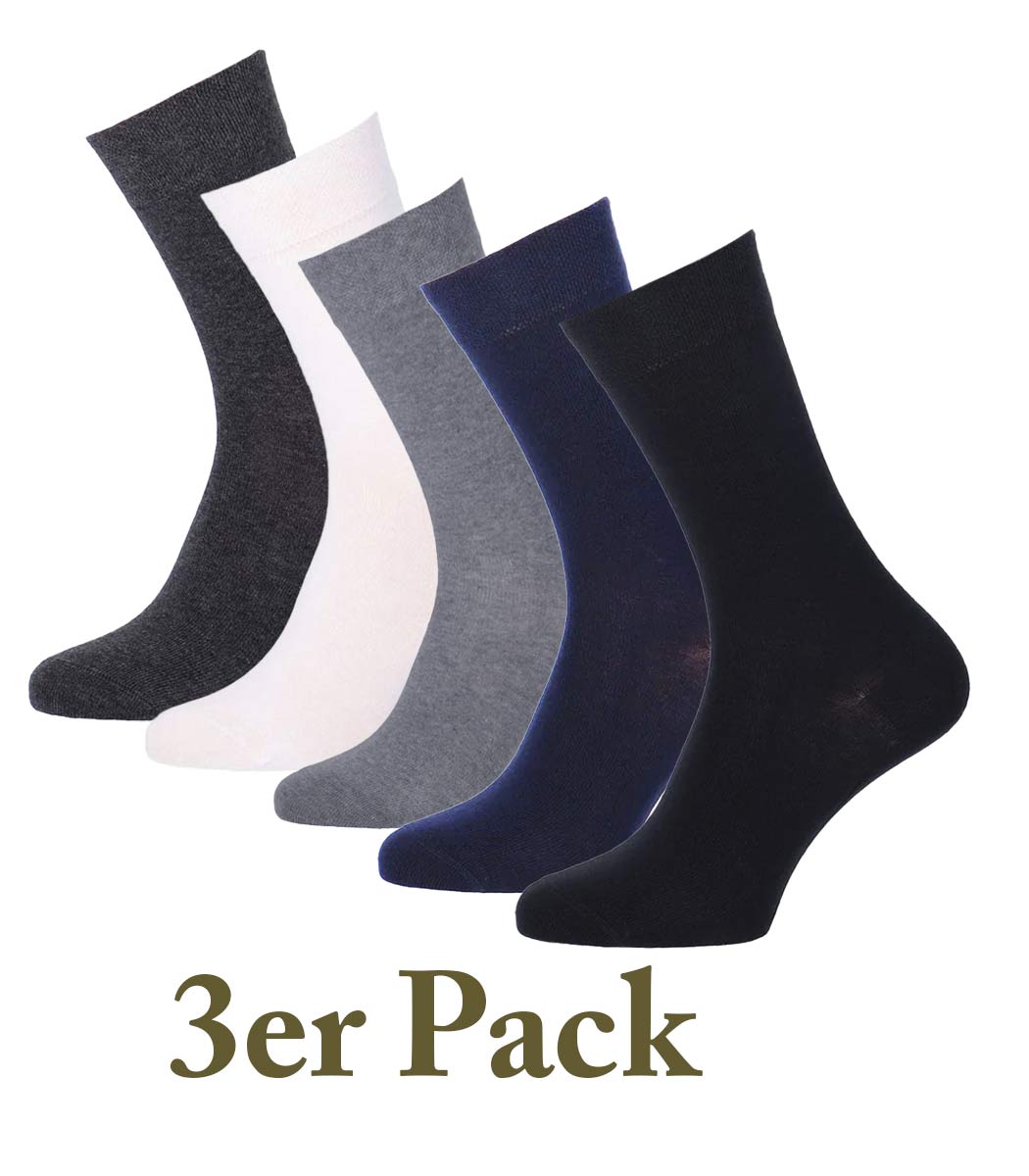 Unisex cotton sock DAILY LIFE 3-pack Unisex cotton sock DAILY LIFE 3-pack