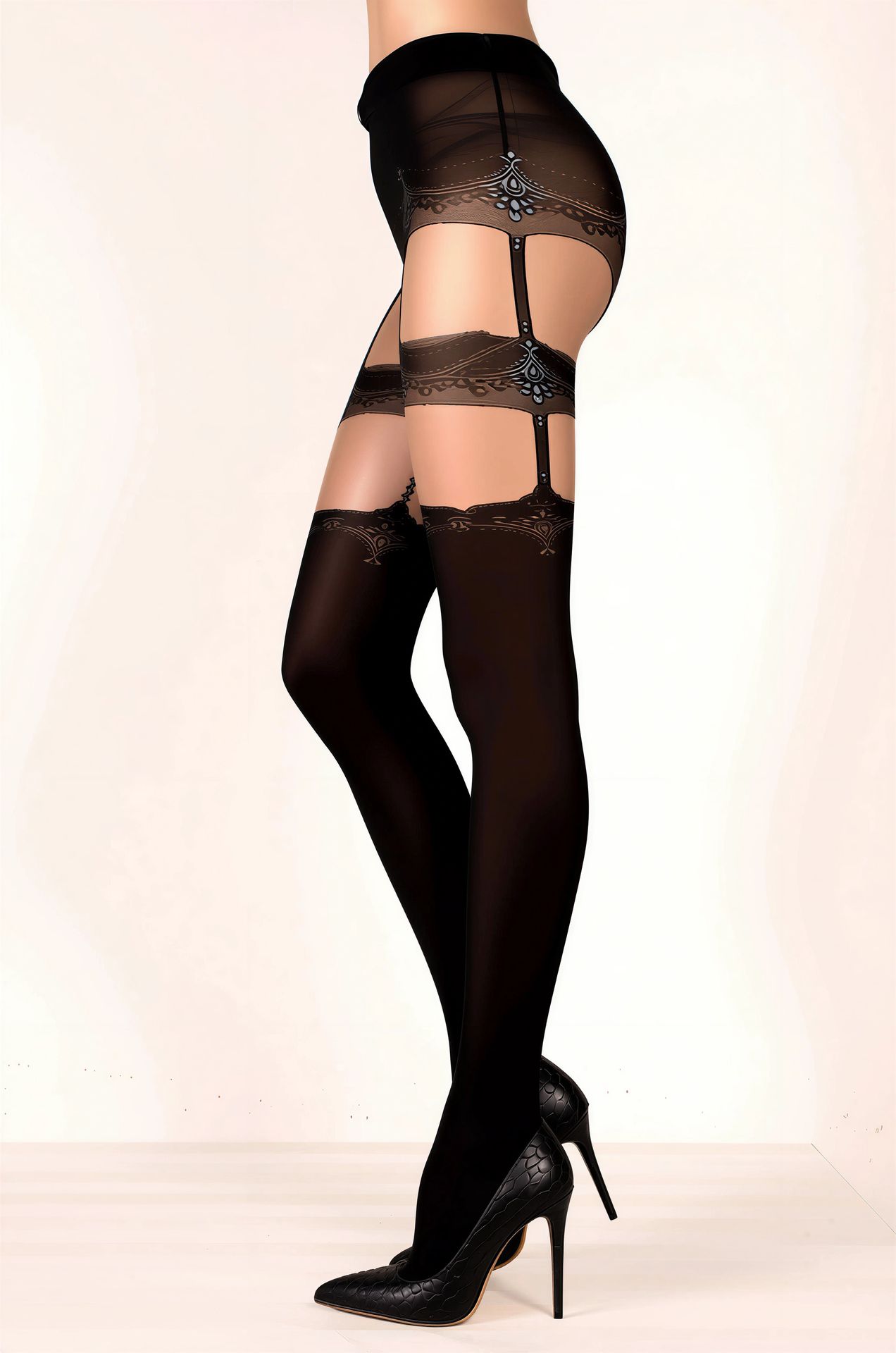 BA-BS102 Ballerina Schwarz – right side view