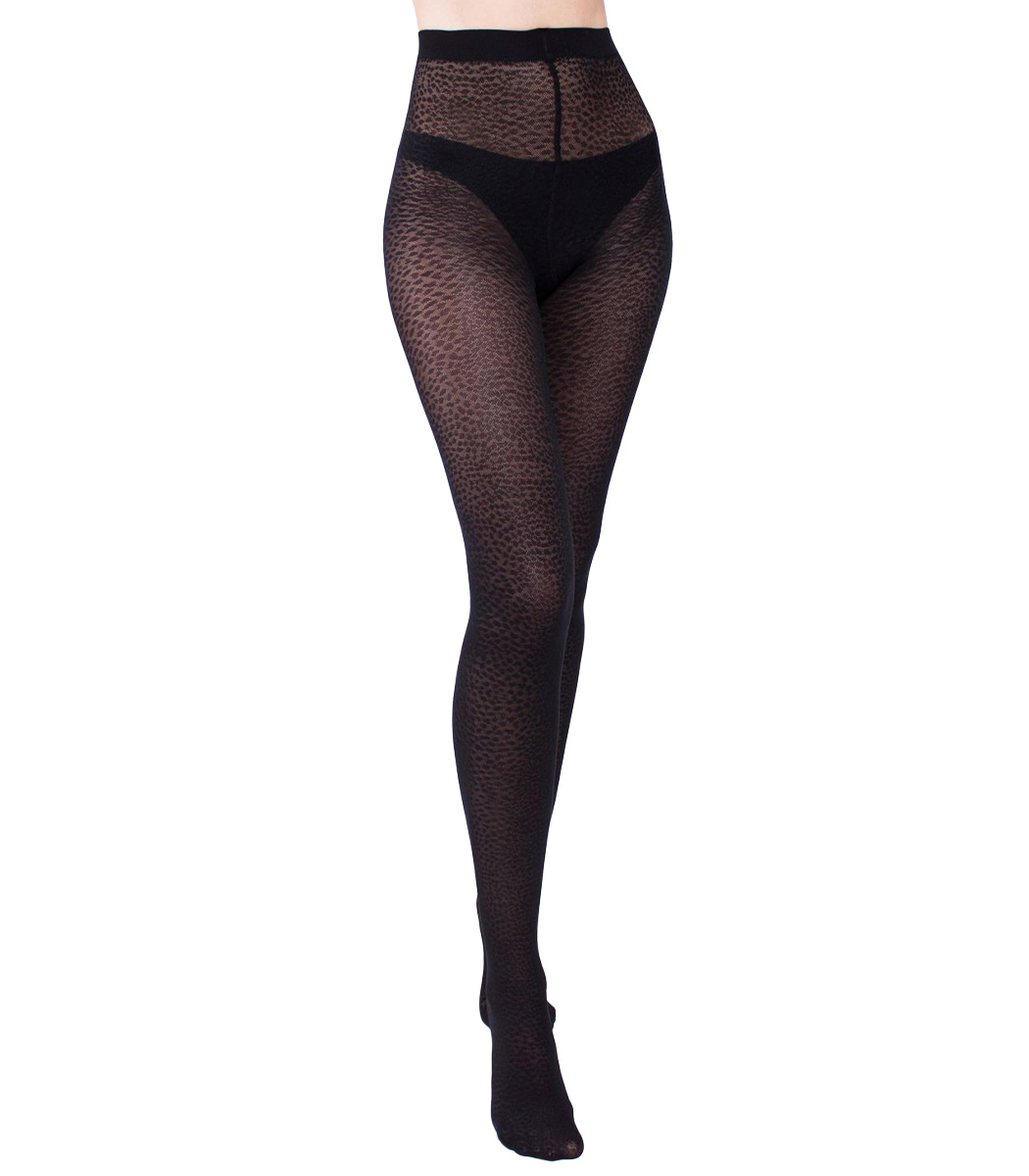Tights in fashionable leopard Sitar 40DEN