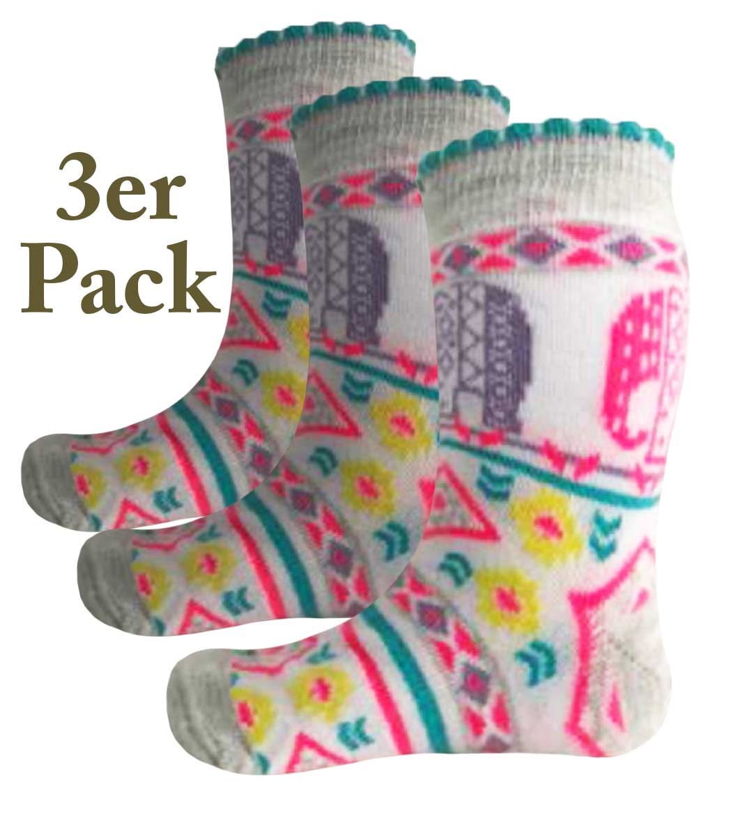 Cotton children's socks ELEFANT - 3 pairs