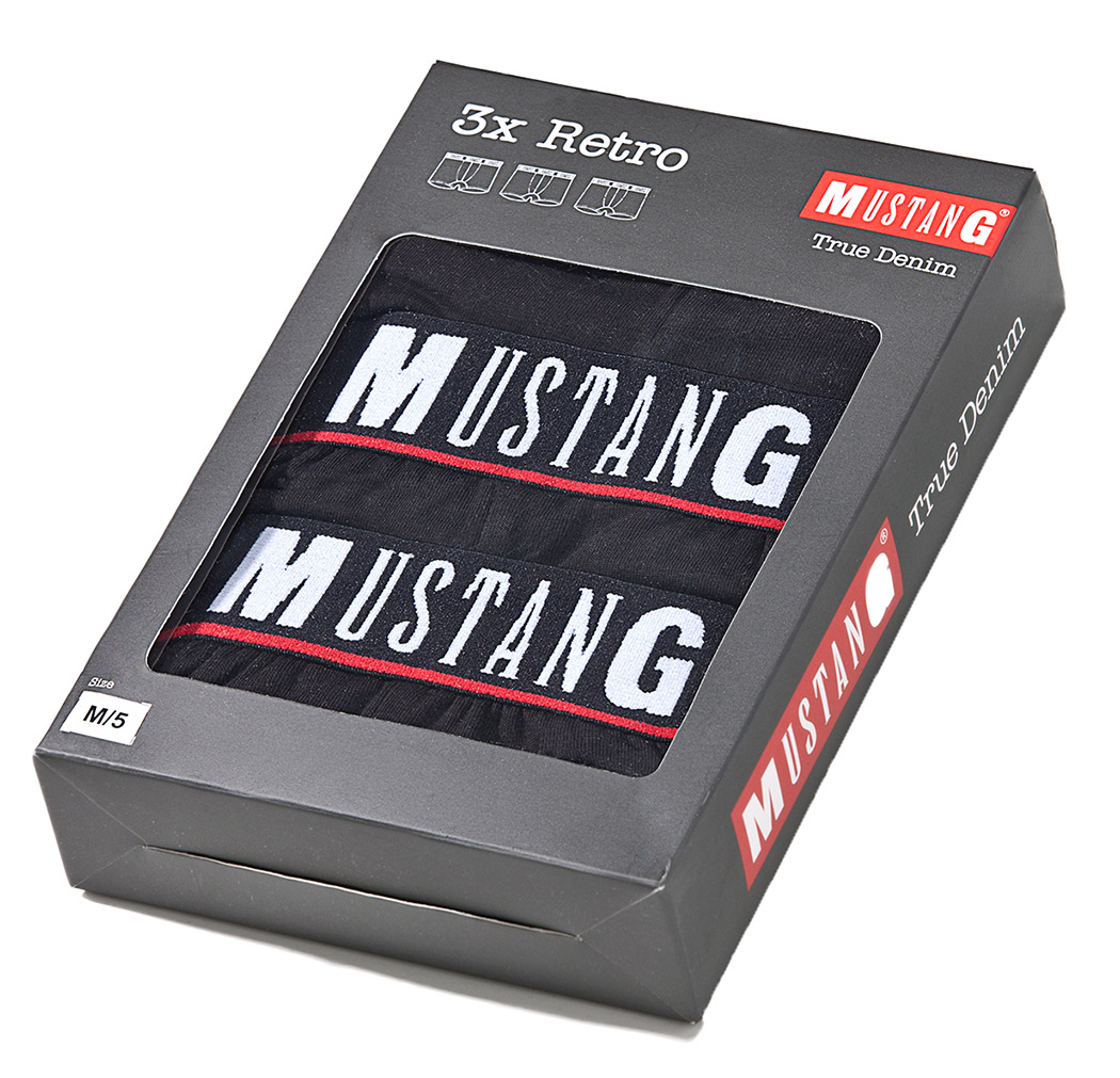 Mustang Boxershorts ARCHIE RETRO 3er Pack