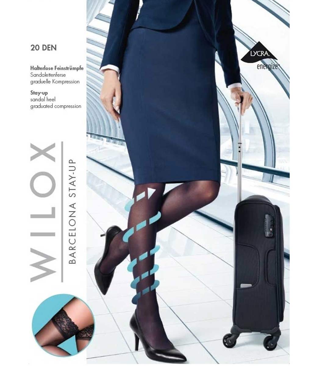 Lightly supportive hold-up stockings BARCELONA 20 DEN Lightly supportive hold-up stockings BARCELONA 20 DEN