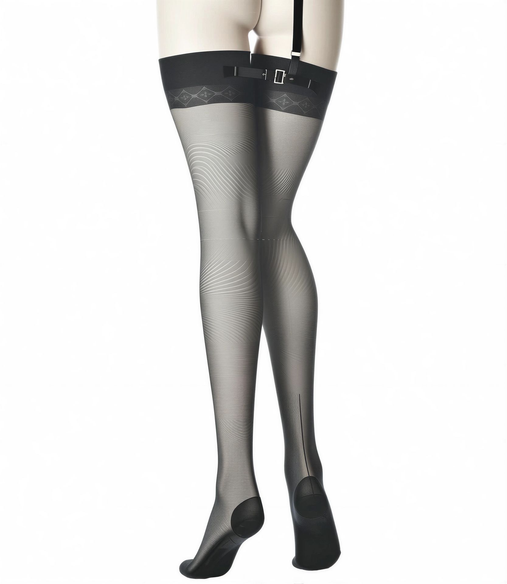 TR-PENNACstrump Trasparenze Schwarz – back view