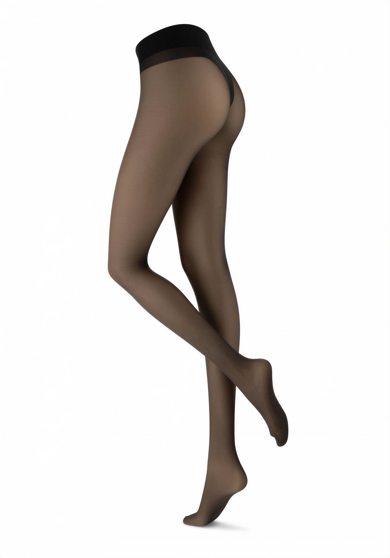 OR-magie20collant Oroblú Schwarz – Seitenansicht rechts