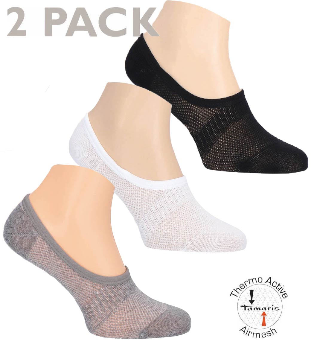 Cotton knitted footies 2 pairs Cotton knitted footies 2 pairs