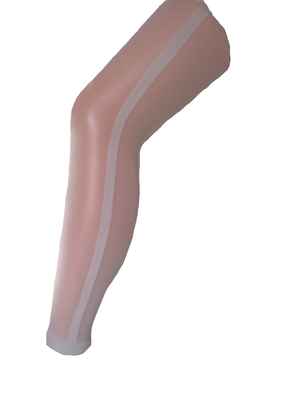 MG-51088-sand01.jpg Miss Germany Damen Leggings mit seitlichen Streifen MAXXI 20 DEN