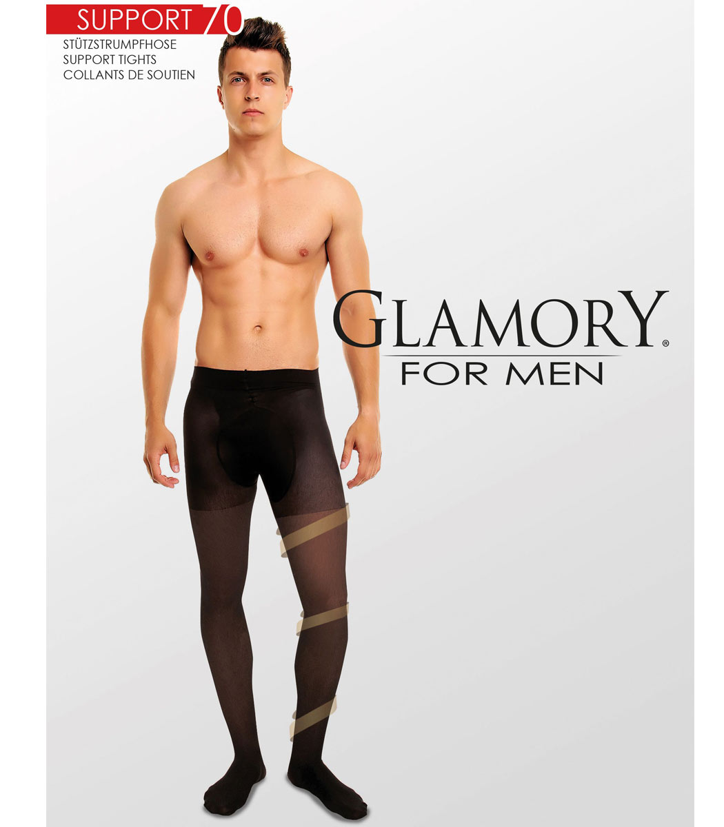 Opaque men's support tights Support 70 DEN Opaque men's support tights Support 70 DEN