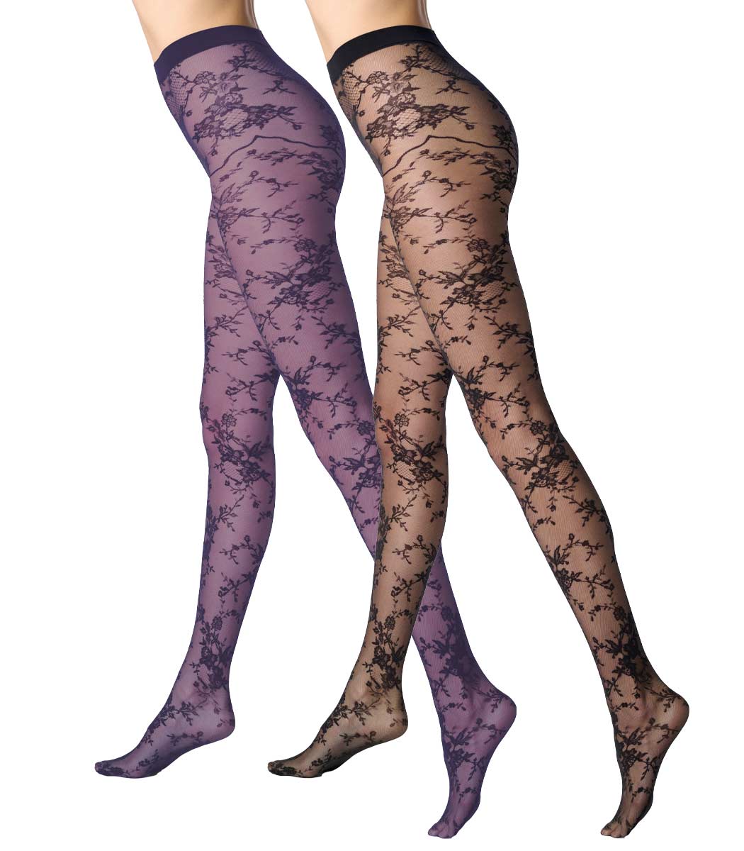 Tights with delicate floral pattern SEDUCTIVE LACE 20DEN Tights with delicate floral pattern SEDUCTIVE LACE 20DEN