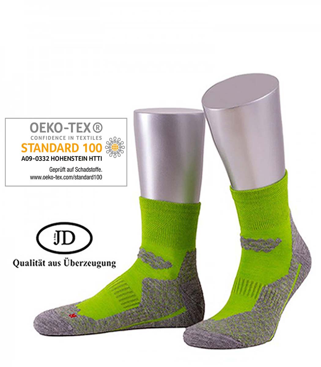 Unisex trekking/outdoor sock Short sock for the highest demands