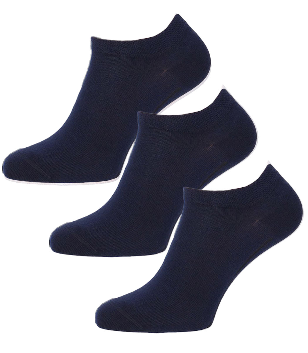 Unisex cotton sneaker sock DAILY LIFE 3-pack