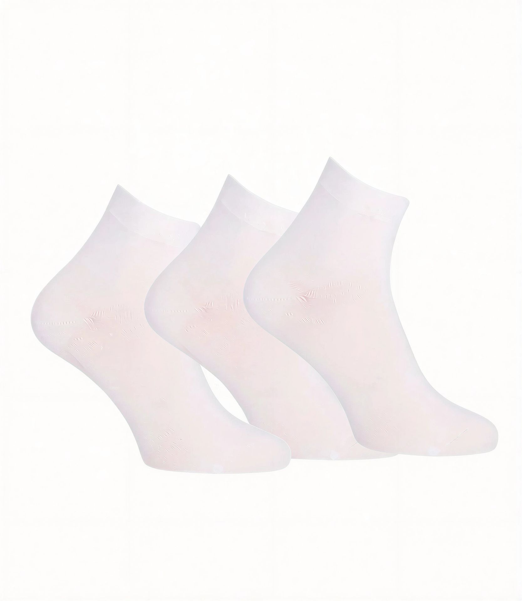 Wilox Daily Life ankle socks white – rear view