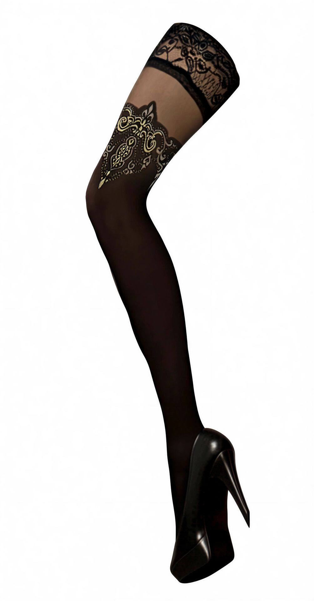 BA-221 Ballerina Schwarz – Rückansicht