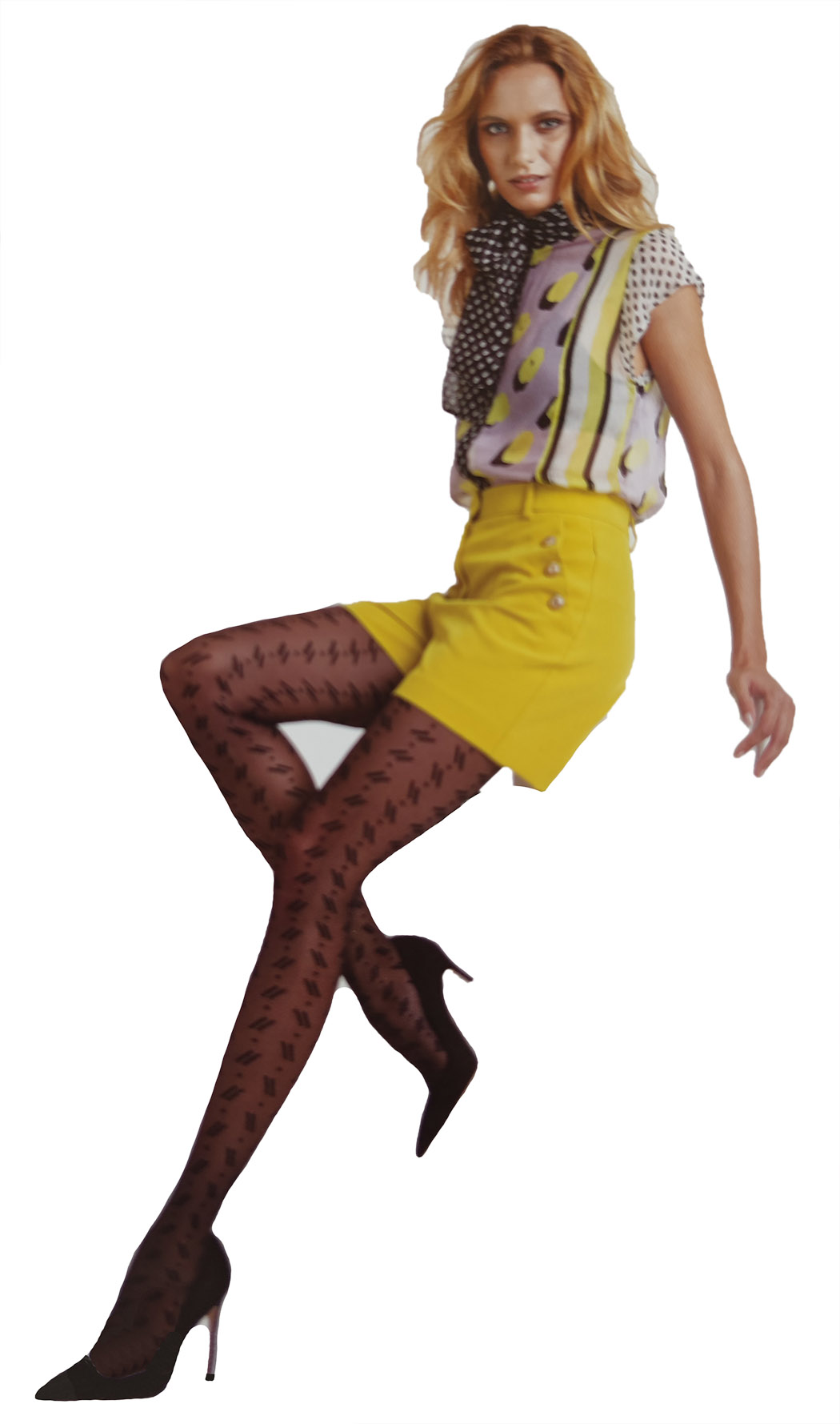 Mura Sommer-Strumpfhose TRATTINI 15 DEN Mura Sommer-Strumpfhose TRATTINI 15 DEN