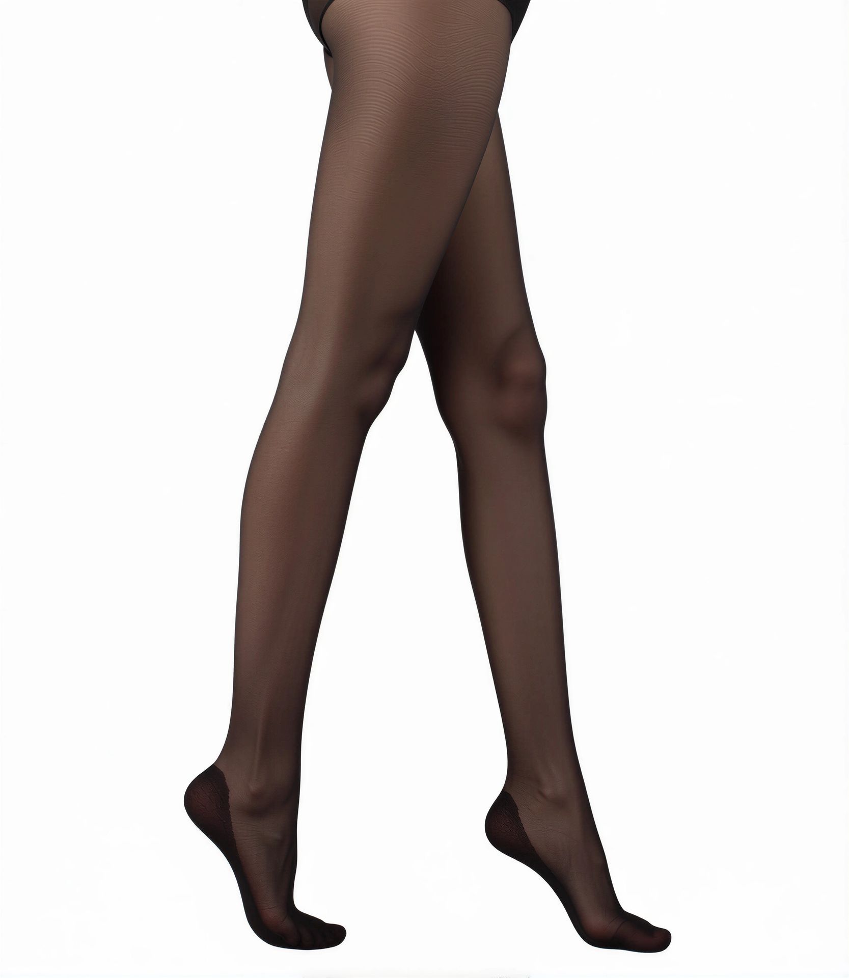 GI-FOOTIESST20 Giulia Schwarz – Seitenansicht rechts