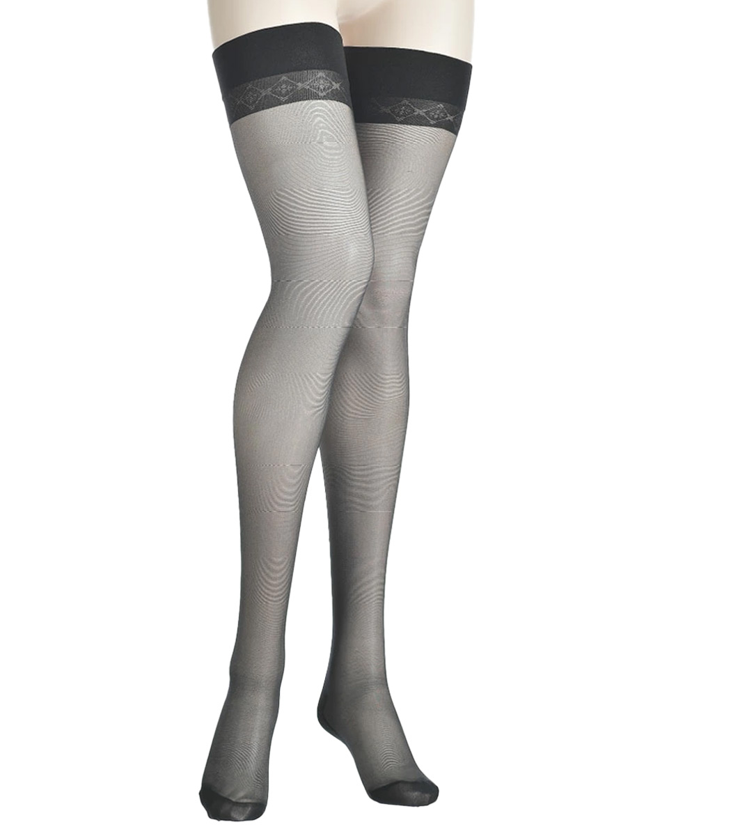 TR-Pennac-black1_otto.jpg Suspender stockings with back seam and high heel PENNAC 20DEN