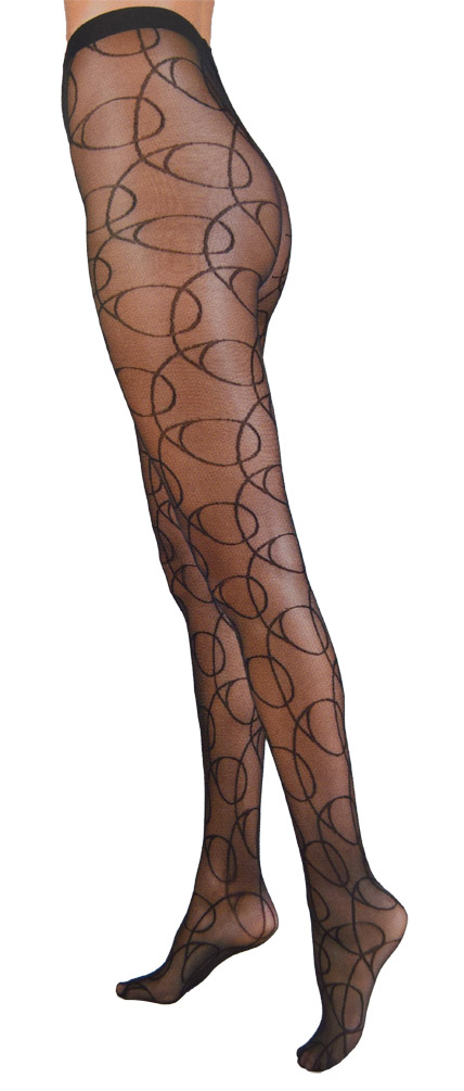 MURA Sheer Tights ARTE with Ringe 20 DEN