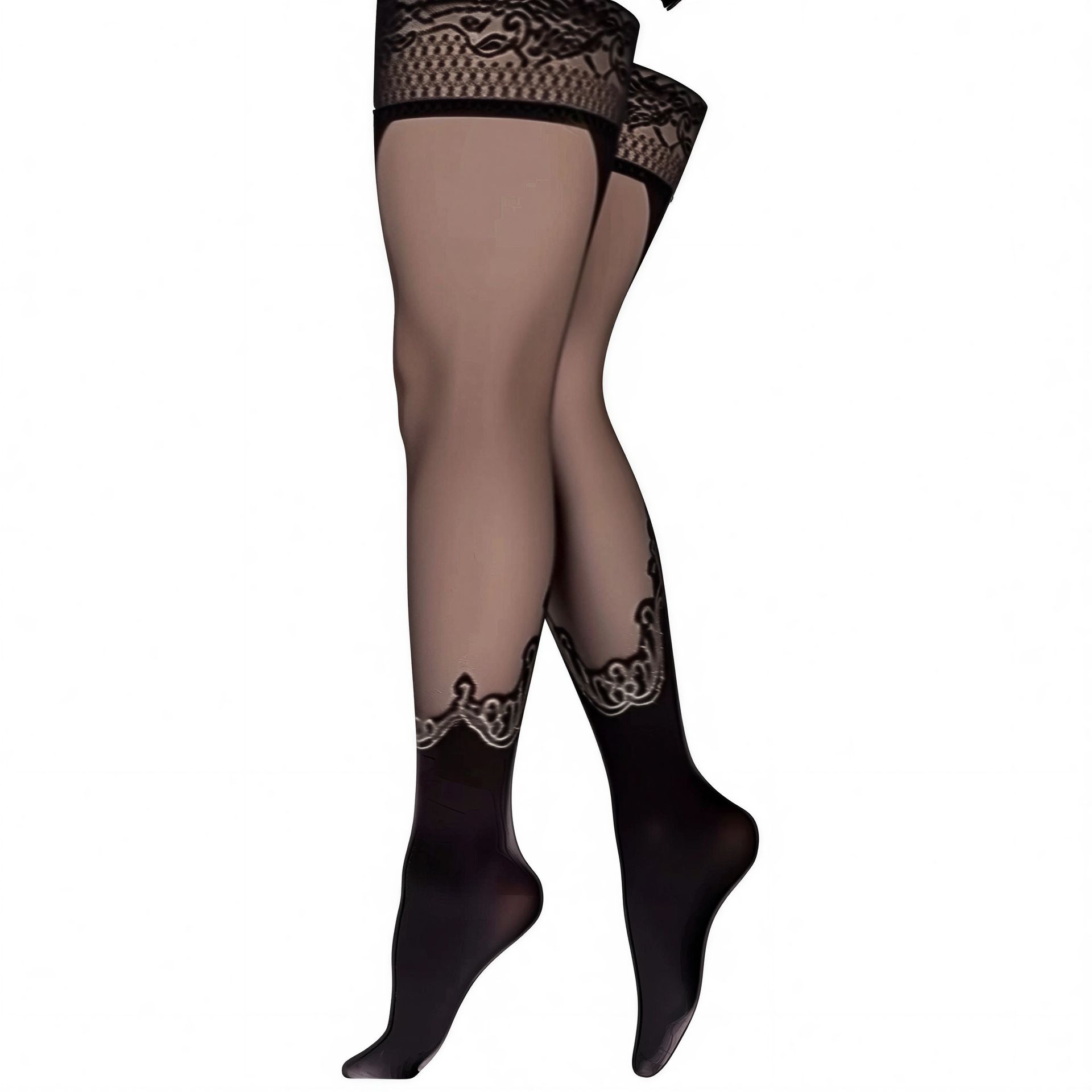 BA-556 Ballerina´s Schwarz – Seitenansicht links