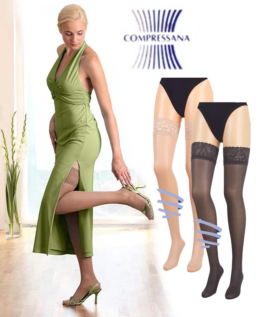 Hold-up support stockings CALYPSO 140 DEN Hold-up support stockings CALYPSO 140 DEN