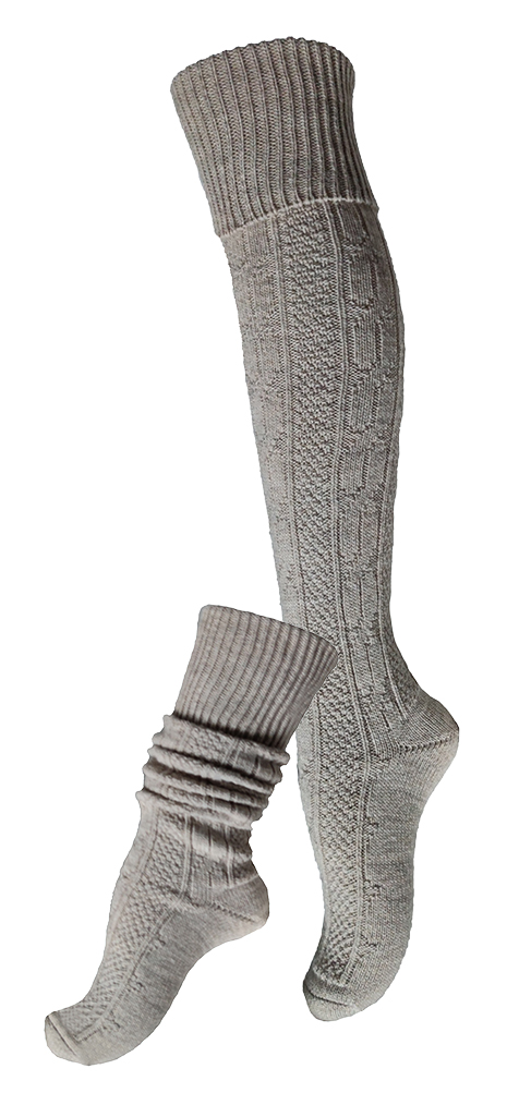 ku-888510_beige1.jpg KUNERT Herren Trachten Kniestrümpfe EDELWEIS STYLE