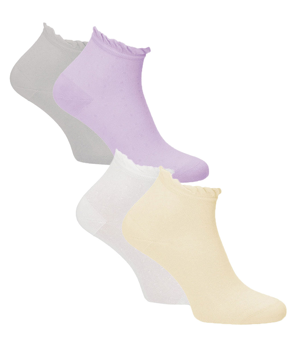 Sneaker socks Quarter Dots 2 pairs