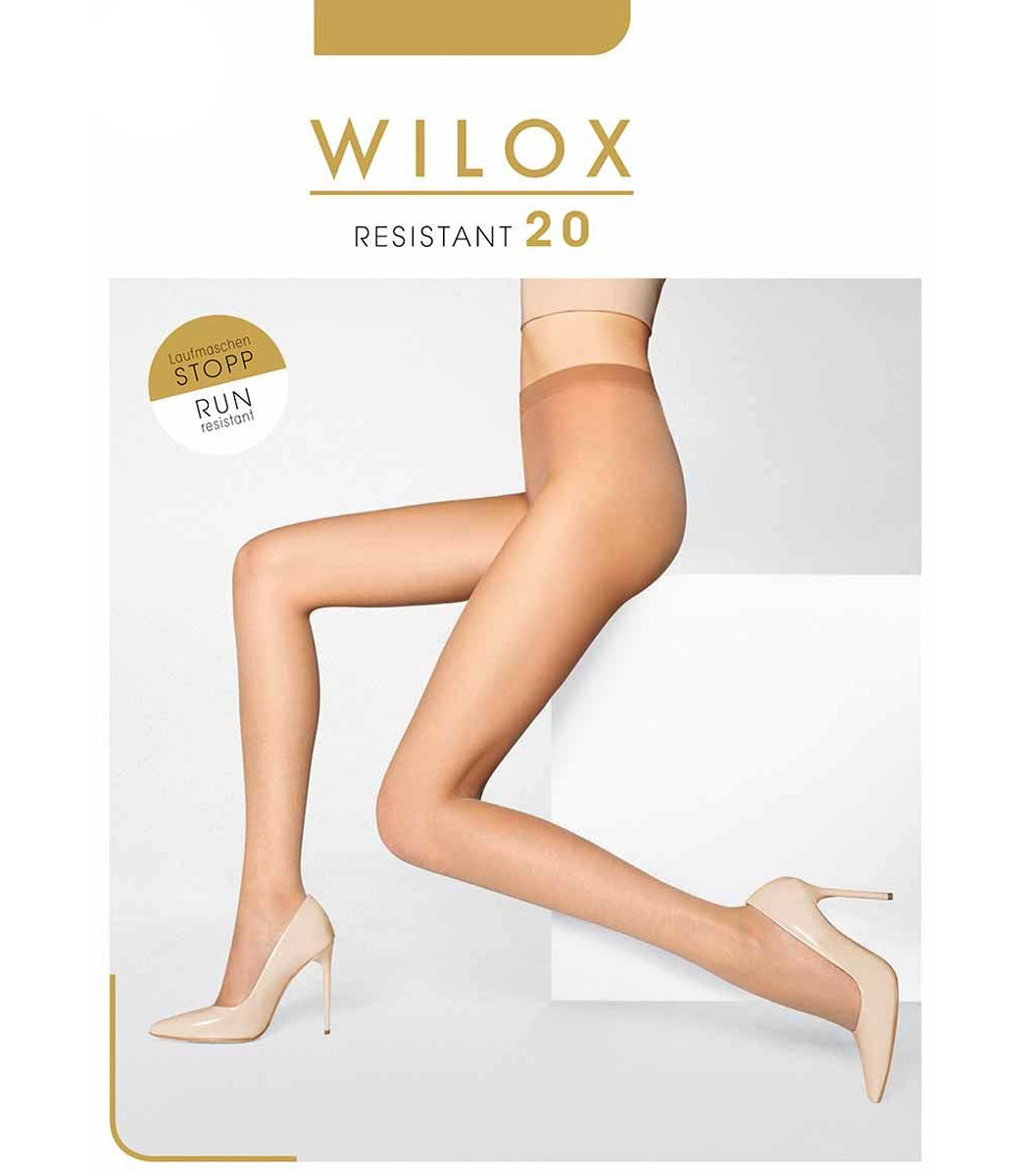 Wilox Gold Resistant tights with run-stop 20 DEN Wilox Gold Resistant tights with run-stop 20 DEN