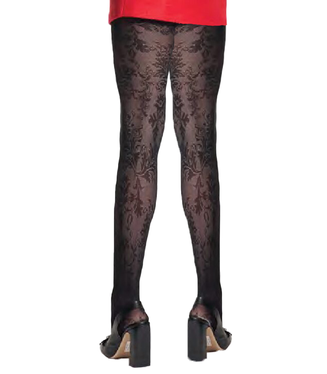 MR-trocadero-black_otto.jpg Tights with floral pattern TROCADERO 50DEN