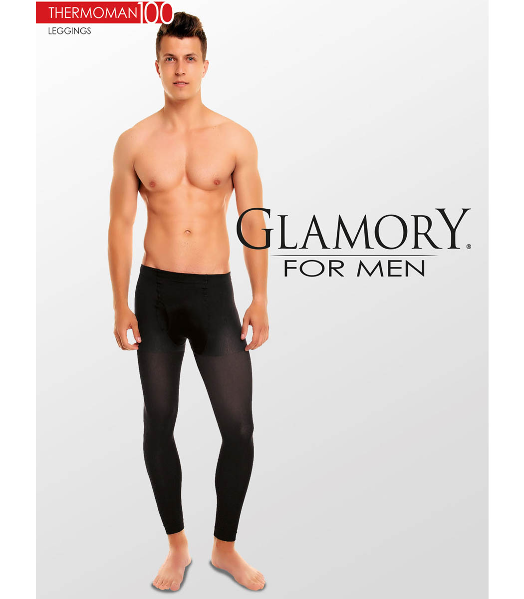 Opaque men's leggings THERMOMAN 100 DEN