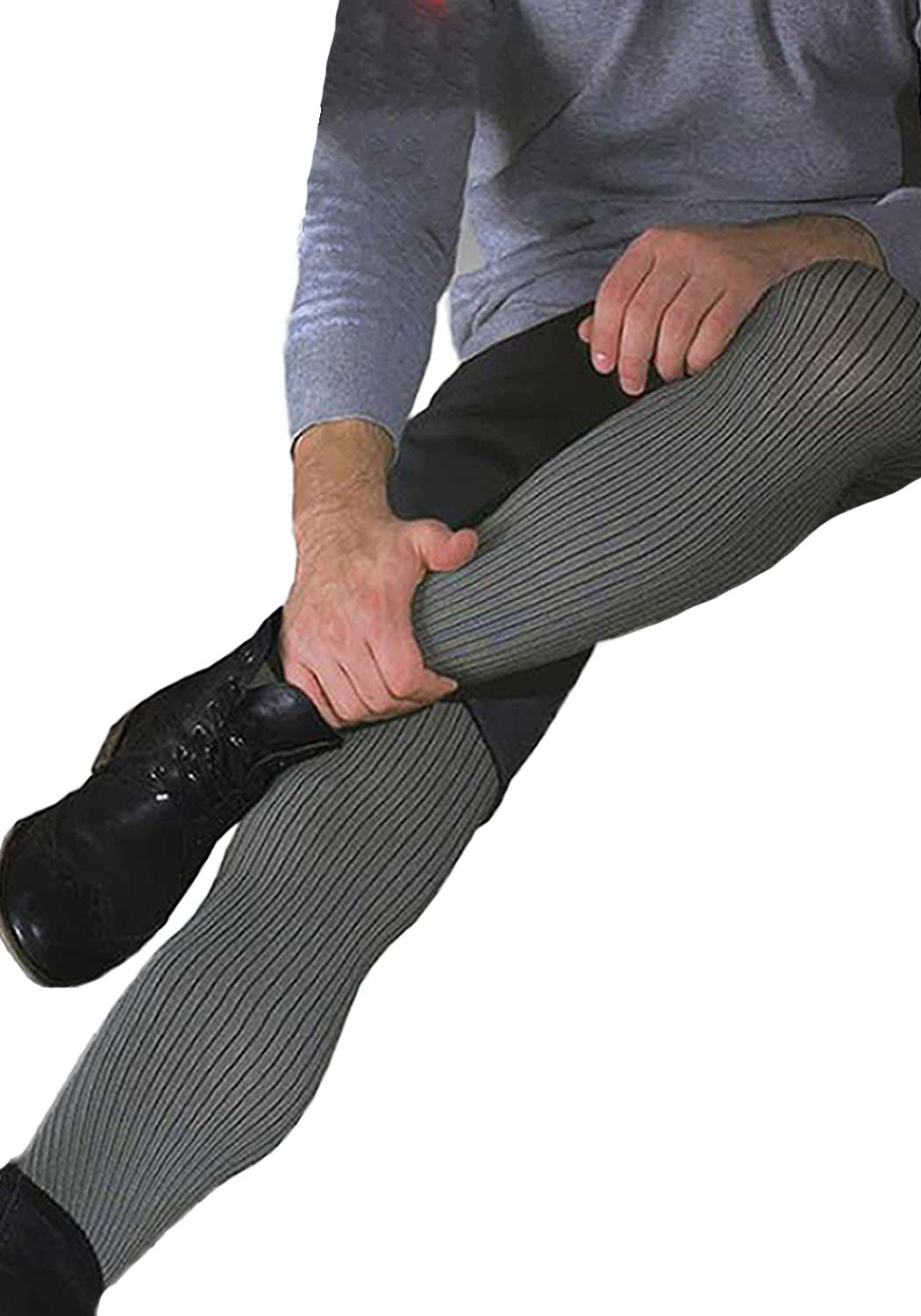 Ribbed men's tights STRIPES 40 DEN Ribbed men's tights STRIPES 40 DEN