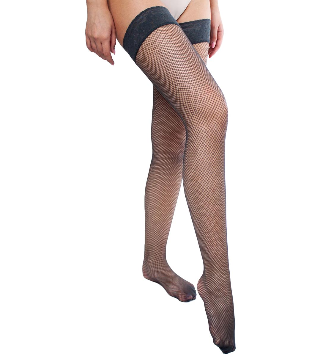 Trasparenze Hold-up fishnet stockings AMBRA