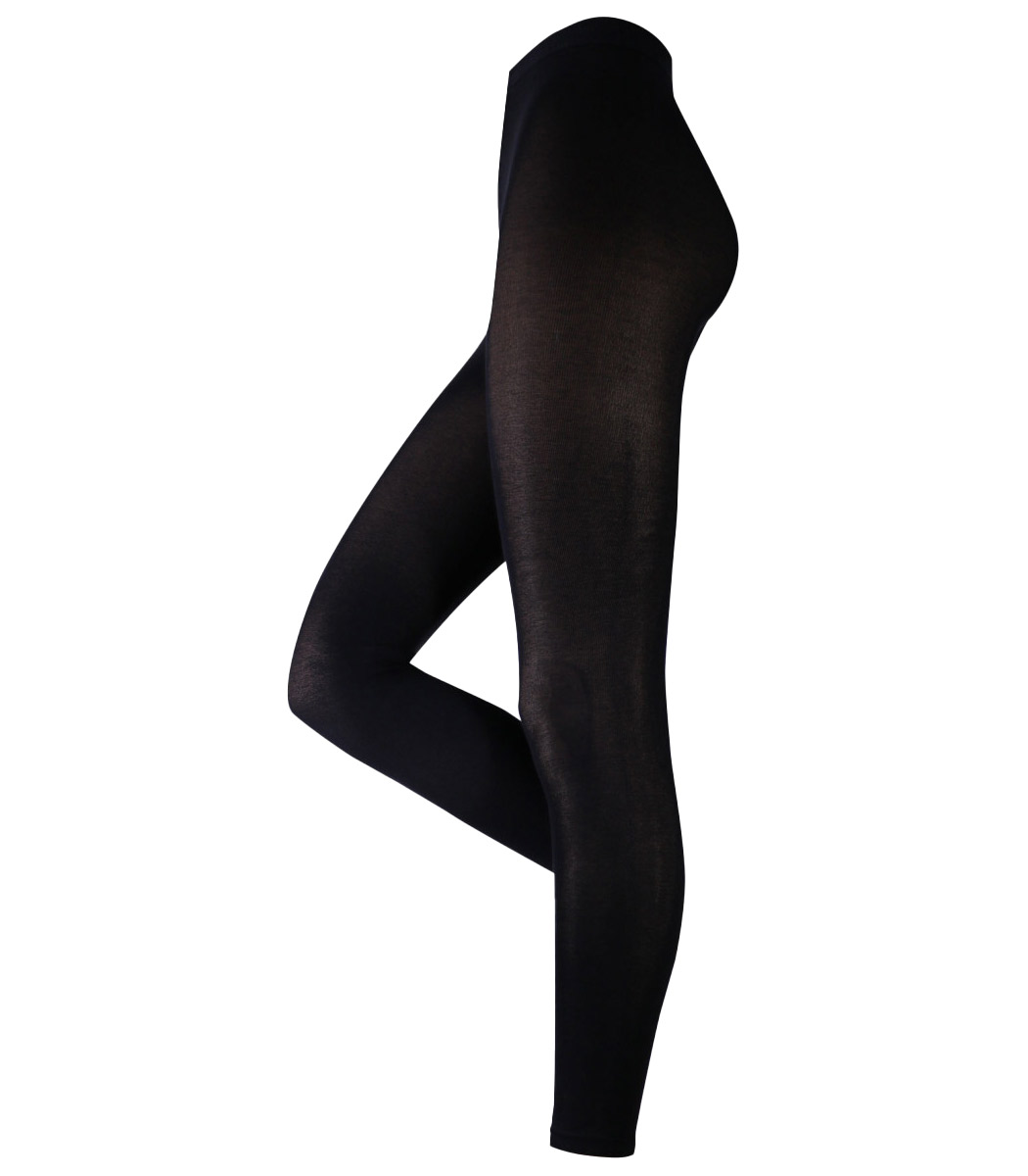 w-sg-213032C-nero.jpg Blickdichte Leggings aus Baumwolle VELVET Cotton 120DEN
