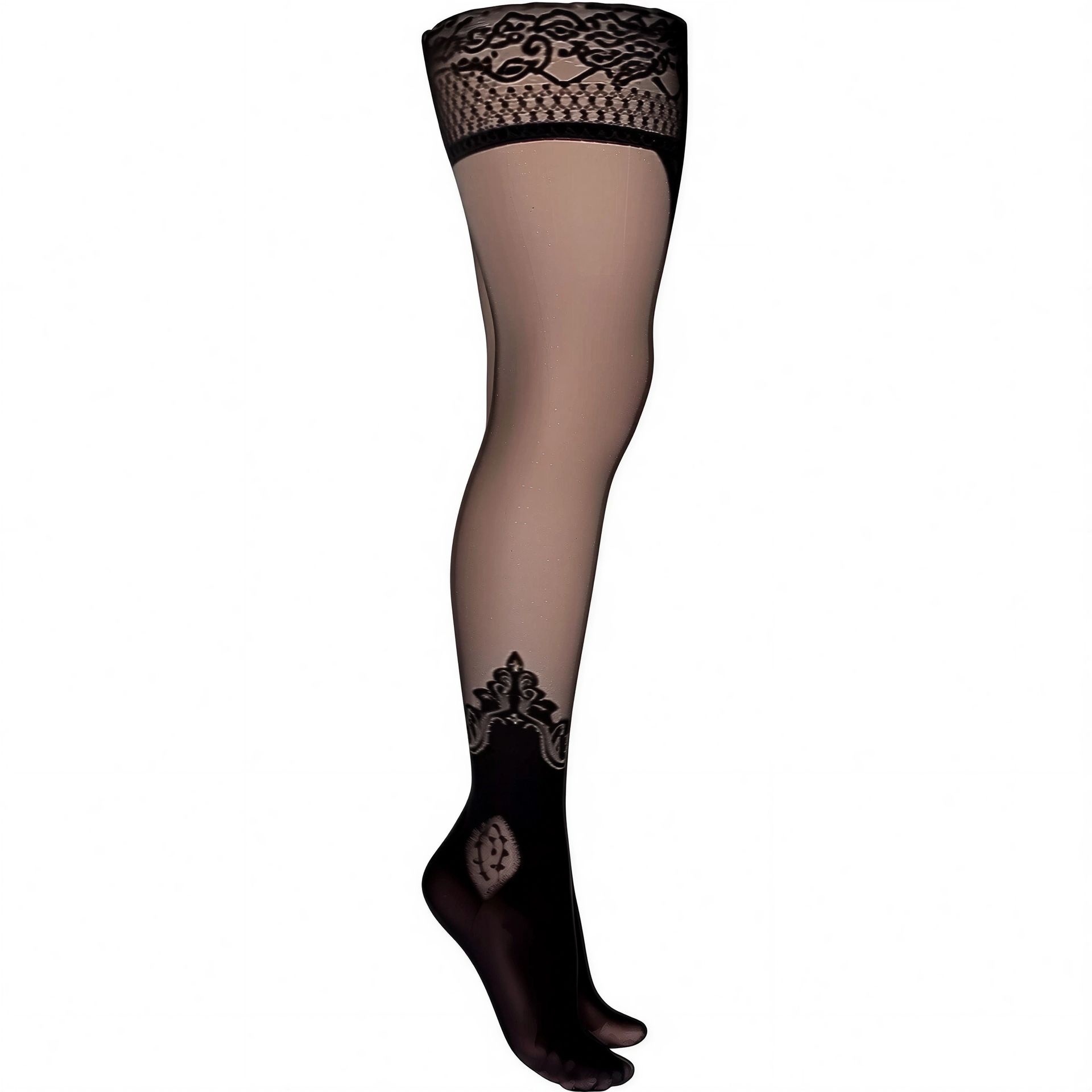 BA-556 Ballerina´s Schwarz – Seitenansicht rechts