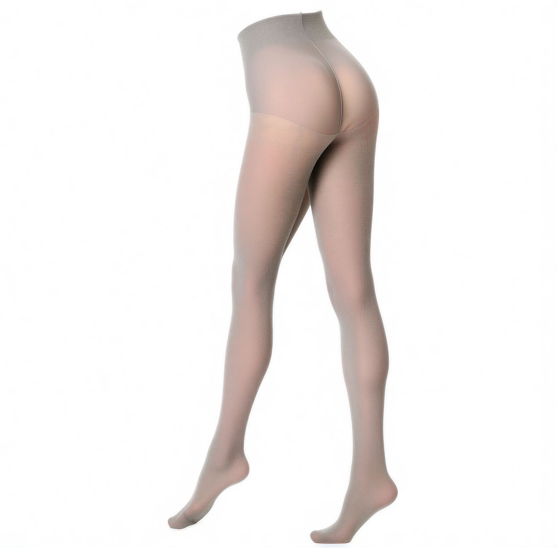 Oroblú Strumpfhose SHINING grau – Rückansicht