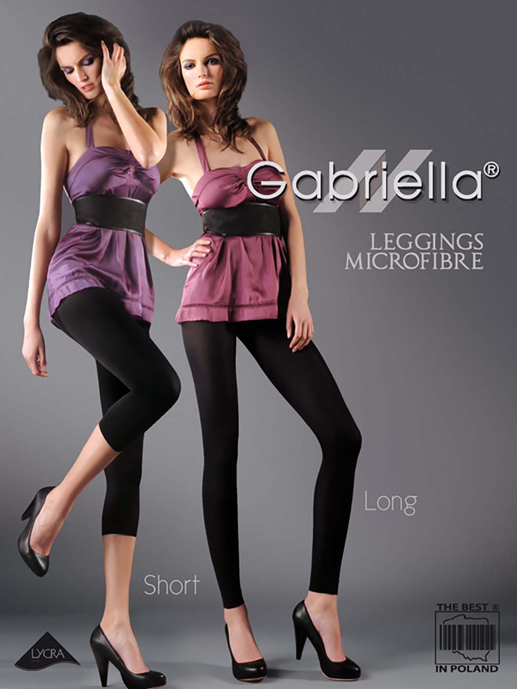 Microfibre leggings shorts - Capri