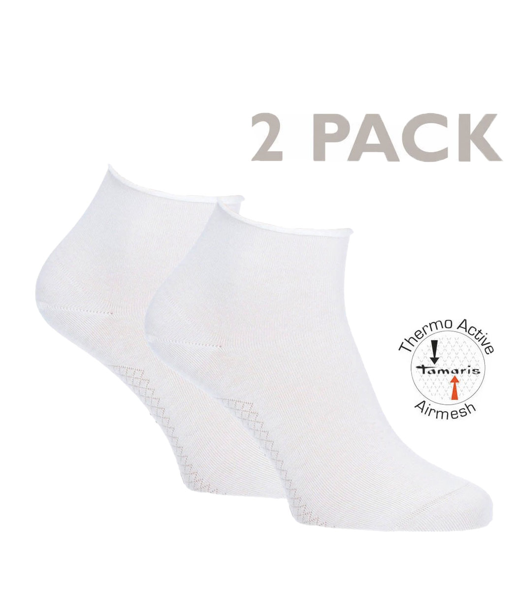 TS-99503-weiss_otto.jpg Damen Kurzsocken aus Bambus 2 Paar