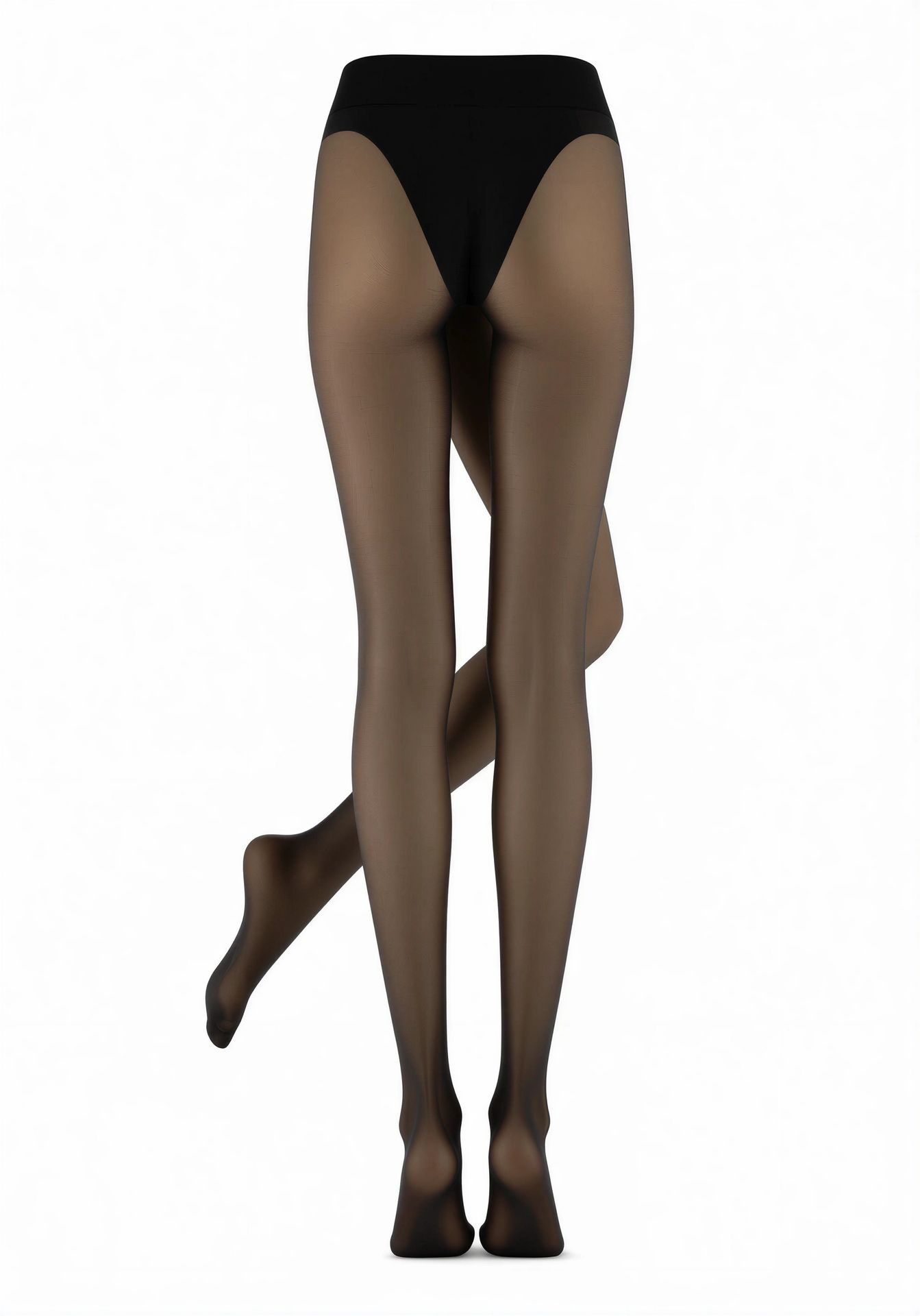OR-magie20collant Oroblú Schwarz – Rückansicht