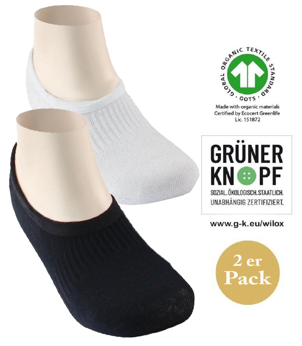 Wilox Strick-Fußschoner Gold ORGANIC COTTON Pack