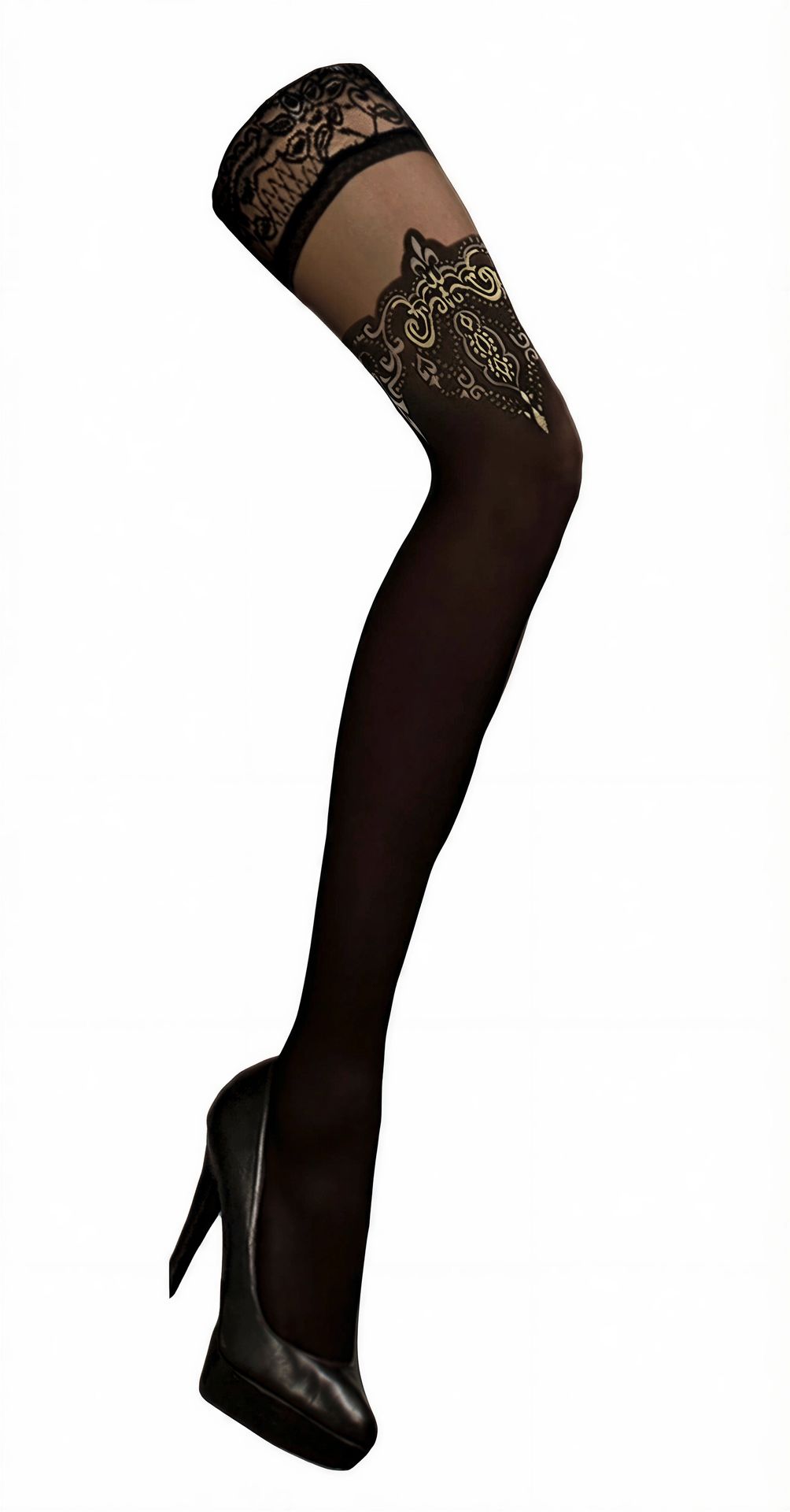 BA-221 Ballerina Schwarz – Seitenansicht links