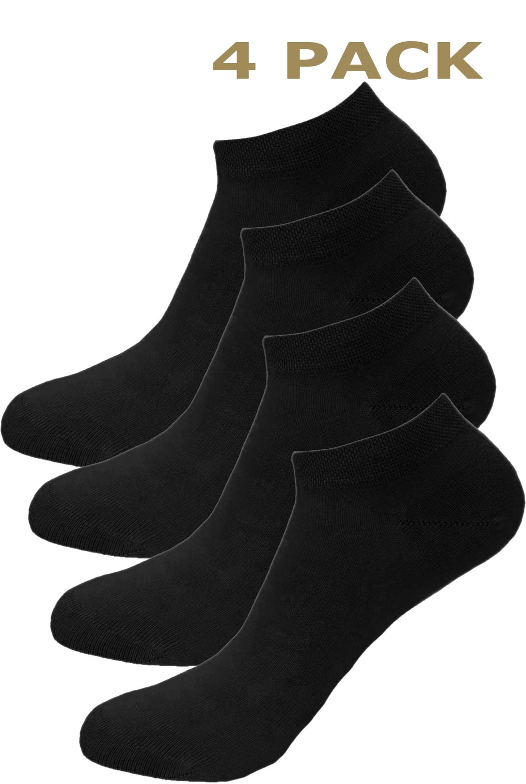 XXL Harmony cotton sneaker socks - 4 pairs XXL Harmony cotton sneaker socks - 4 pairs