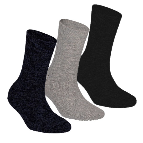 Herren-Socken mit Ripp-Struktur PURE